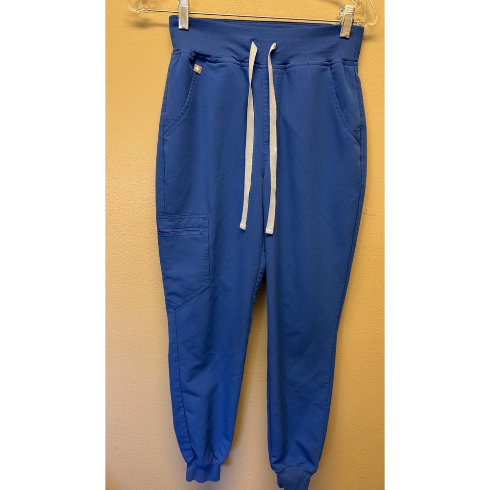 FIGS Zamora Jogger Scrub Pants Women's XS Royal Blue W22SW2012